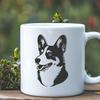 Creative Welsh Corgi - Vinyl PNG