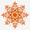 Artistic Snowflake - Xmas SVG Free Download