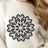 Free Snowflake Template - Free SVG Download