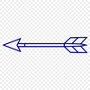 SVG arrow for Cricut cutting with vector design and free download