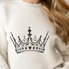 Customizable Crown Illustration A detailed digital crown design suitable for various cutting machines.