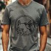 Stylized Bird Graphic Design with Intricate Details A stylized graphic representation of a bird species known as the Hummingbird, with intricate details.