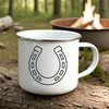 SVG horse shoe for Cricut projects and laser cutting
