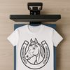 Free SVG horse shoe for commercial use and download