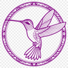 Hummingbird in Flight Vector Graphic A detailed illustration of a hummingbird in flight, suitable for vector graphics and cutting machine designs.