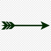 Arrow SVG template for laser engraving, web design, and DIY projects