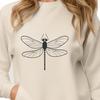 Vibrant Dragonfly SVG Design A colorful design of a dragonfly created using scalable graphics.