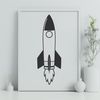 Vector Space Ship Template Vector design of a futuristic spaceship, suitable for cutting machines like Cricut or laser cutter.