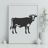 Unique Cow - Laser Engraver PNG