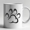 Artistic Paw - DXF For Commercial Use