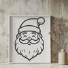 Free Unique Father Christmas Drawing