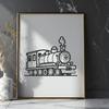 Artistic Train - For Vinyl Project