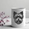 Unique Yorkshire Terrier - Craft DXF