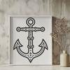 Artistic Anchor Clip Art