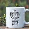 Stunning Cactus In SVG, PNG, PDF And DXF File Formats - Free