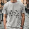 Beautiful Crab In DXF Format