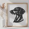 Artistic Dachshund In PDF