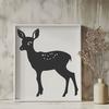 Creative Deer In SVG, PNG, PDF And DXF File Formats - Free