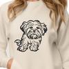 Sitting Havanese Drawing