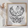 Unique Pheonix - Glowforge SVG