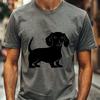 Stunning Standing Dachshund DXF