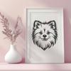 Beautiful Pomeranian - Craft PDF