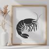 Stunning Shrimp In SVG & PNG