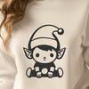 Christmas Elf Image In SVG, PNG, PDF And DXF Formats