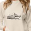 Beautiful Cruise Ship In SVG Format - Free Download