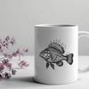 Crappie In DXF Format - Free Commercial Use License