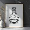 Stunning Potion Bottle - SVG Format