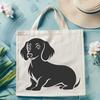 Beautiful Dachshund SVG