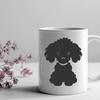 Beautiful Poodle Vector Art