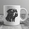 Stunning Rottweiler - Vinyl DXF