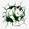 Beautiful Safari Animal Vector Drawing In SVG For Free Download