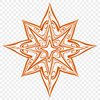 Beautiful Star Stencil - Free PDF