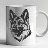 Unique German Shepherd Artwork