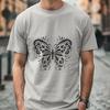 Ornate Butterfly In DXF Format