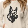 Stunning German Shepherd - Vinyl DXF