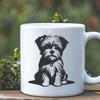 Morkie Vector Art In SVG, PNG, PDF And DXF File Formats