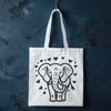 Free Unique Elephant Vector Image