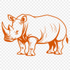 Free Unique Safari Animal Clipart PNG - Commercial Use