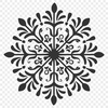 Ornate Snowflake - Sublimation SVG