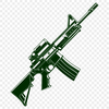 Rifle In DXF Format - Free Digital Download, Commercial Use