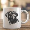 Beautiful Rottweiler - Craft PNG