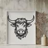 Free Unique Cow Illustration PDF - Commercial Use