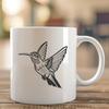 Unique Hummingbird Clipart - Free SVG Download