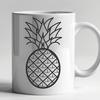 Stunning Pineapple - For Craft Project