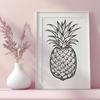 Pineapple In PDF Format - Free Digital Download, Commercial Use