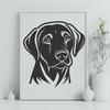 Free Labrador Retriever SVG